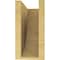 Ekena Millwork 5"W x 10"D x 10"H Classic Durham Rough Cedar Woodgrain TimberThane Corbel, Primed Tan CORUR05X10X10DURRCPR - alternate 4